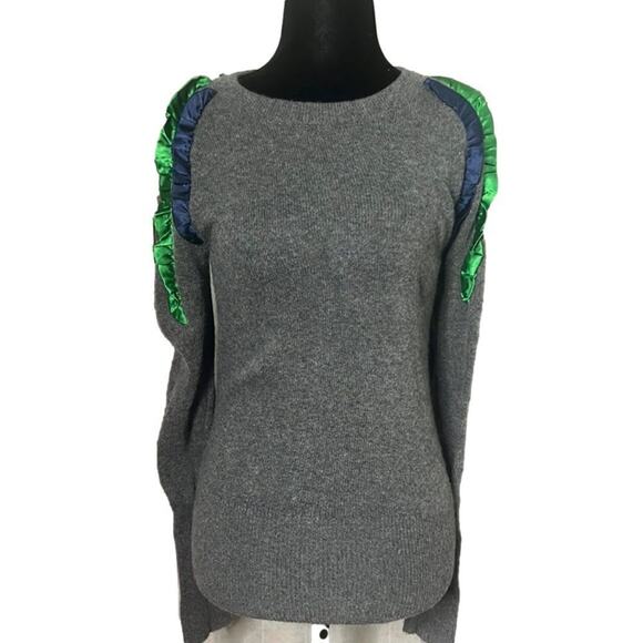 OPENING CEREMONY RUFFLE‎ SWEATER OPEN ARMS SIZE S - Picture 1 of 7